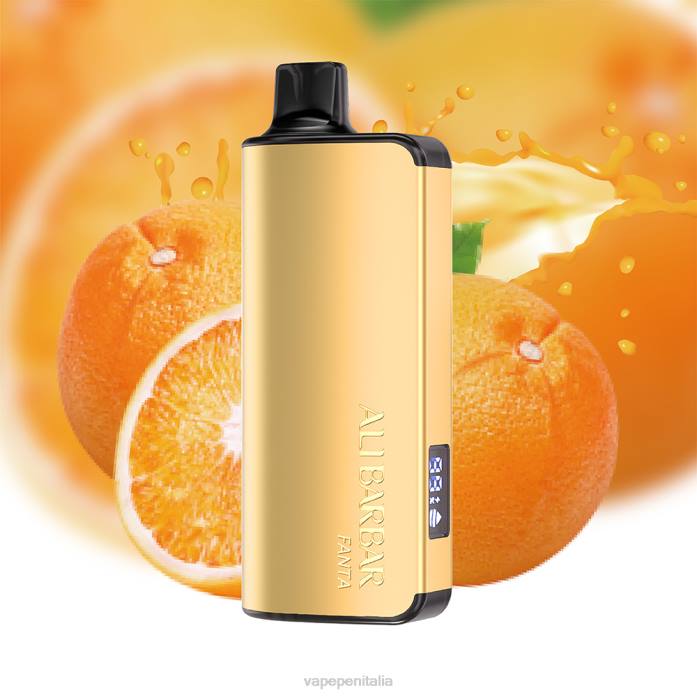 Alibarbar Ingot 9000 vaporizzatore usa e getta tramonto californiano 6RZZ16 Vape Italia