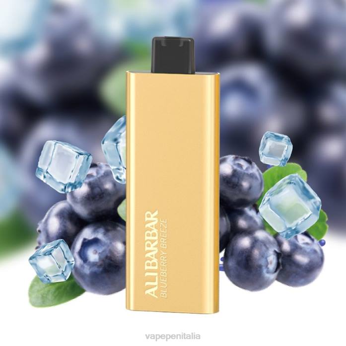 Alibarbar Pandora 7000 vaporizzatore usa e getta brezza di mirtillo 6RZZ51 Vape Italia