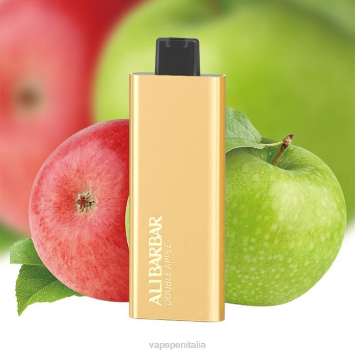Alibarbar Pandora 7000 vaporizzatore usa e getta doppia mela 6RZZ66 Vape Italia