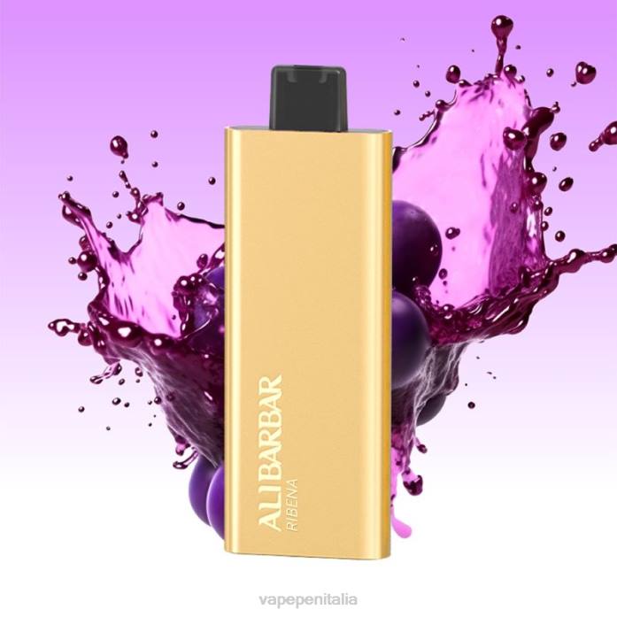 Alibarbar Pandora 7000 vaporizzatore usa e getta ribena 6RZZ61 Vape Italia