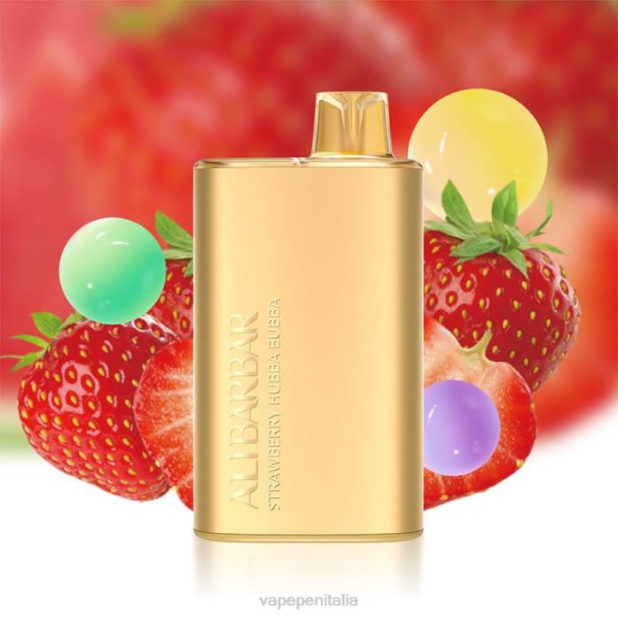Alibarbar Rich 8000 vaporizzatori usa e getta hubba bubba alla fragola 6RZZ12 Vape In Italy