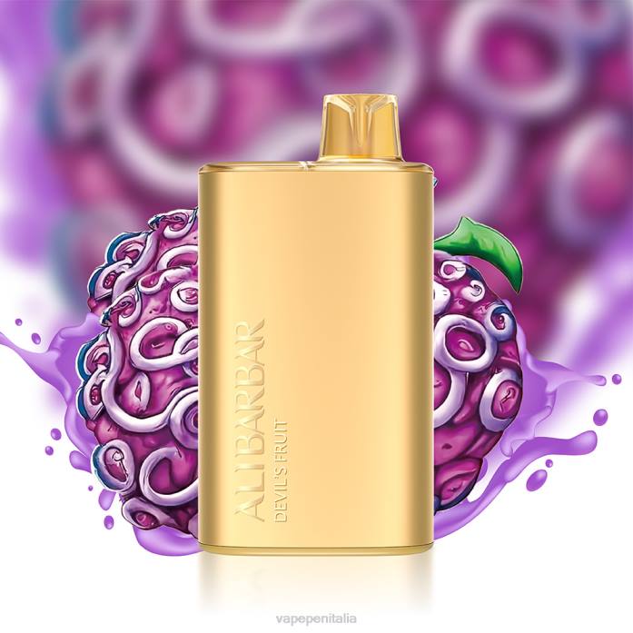 Alibarbar Rich 8000 vaporizzatori usa e getta hubba bubba alla fragola 6RZZ12 Vape In Italy