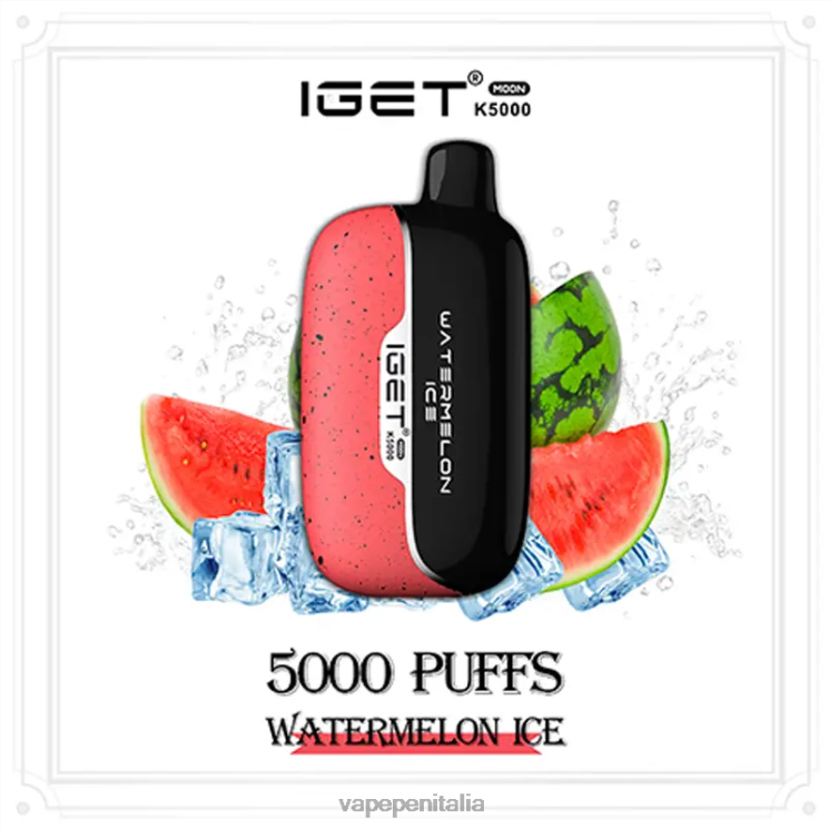 Vape Pen P6VDZ8 ghiaccio di anguria IGET Moon k5000