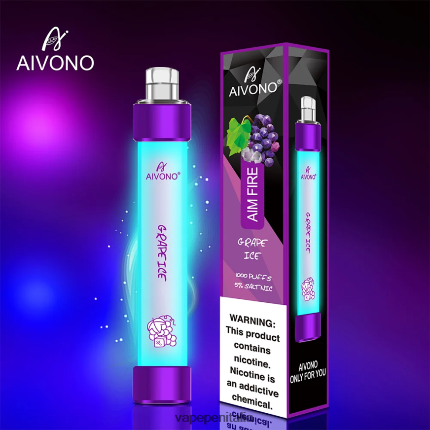 Aivono AIM FIRE 1000 ghiaccio d'uva - 486ZBB329 Vape Italia