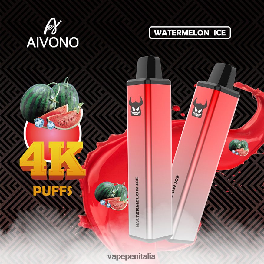 Aivono AIM FREAK 4000 ghiaccio di anguria - 486ZBB253 Vape Italia