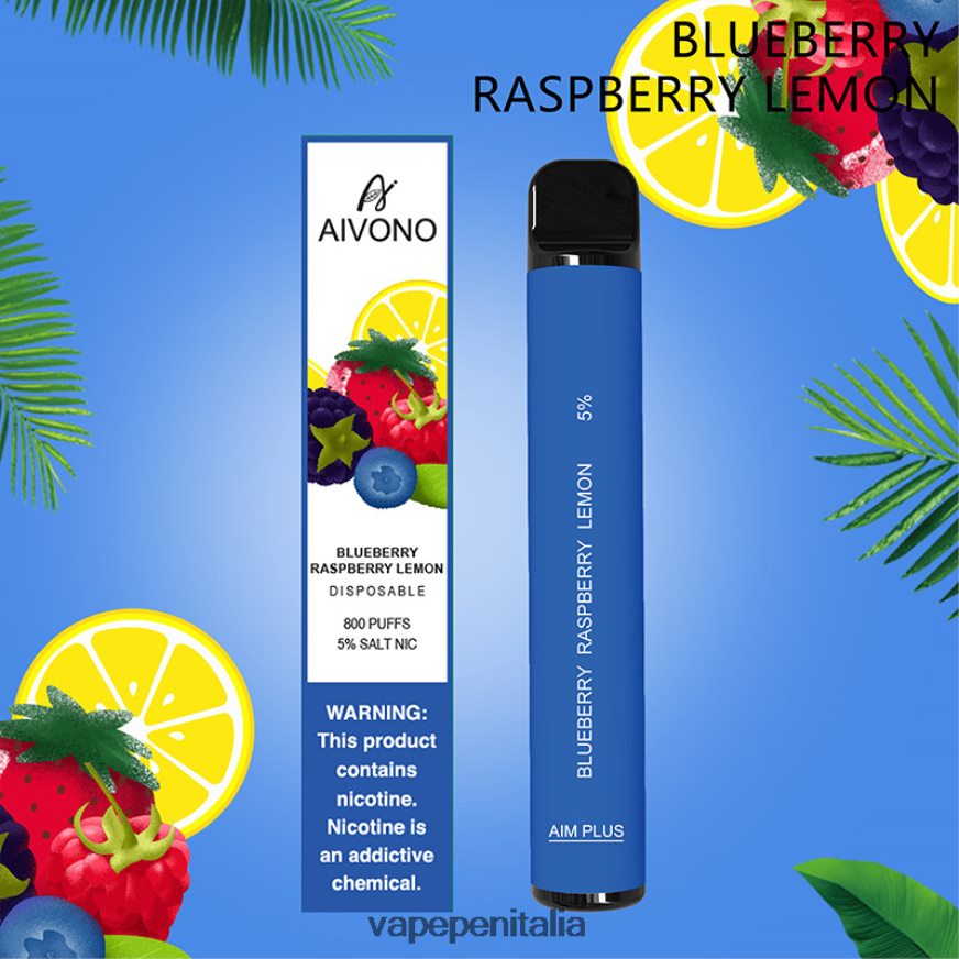 Aivono AIM PLUS 800 mirtillo lampone limone - 486ZBB173 Vape Italia