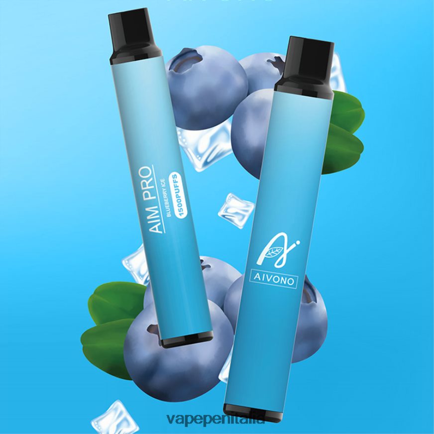 Aivono AIM PRO 1500 ghiaccio al mirtillo - 486ZBB163 Vape Italia