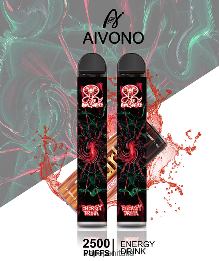 Aivono AIM SNAKE 2500 bevanda energetica - 486ZBB305 Vape Italia