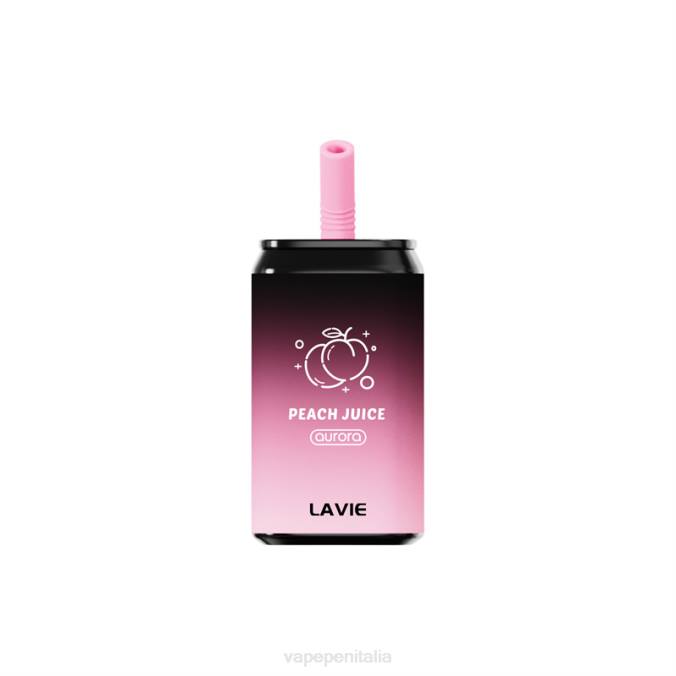 BZR4144 Vape In Italy - succo di pesca LAVIE Aurora 11000 sbuffi