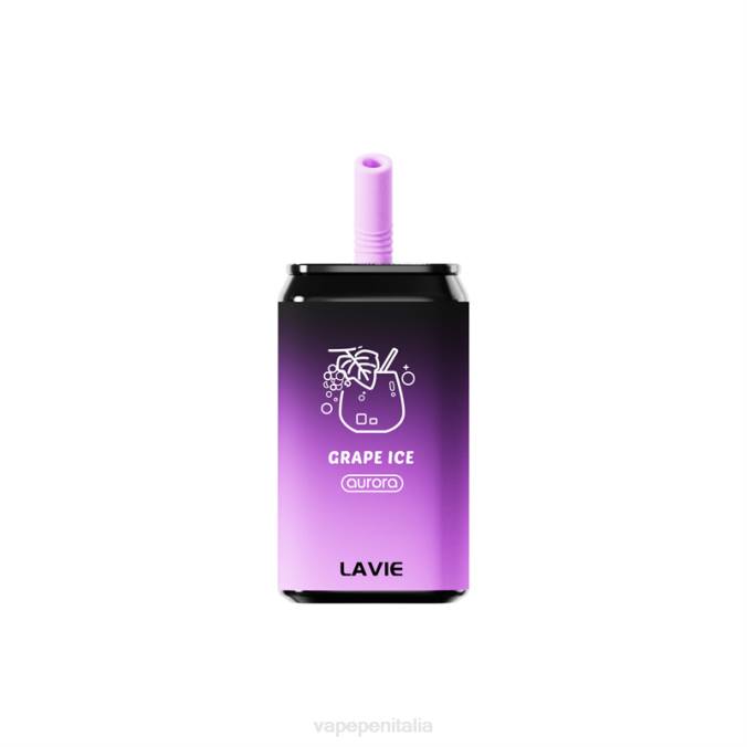 BZR4151 Vape Italia - ghiaccio d'uva LAVIE Aurora 11000 sbuffi