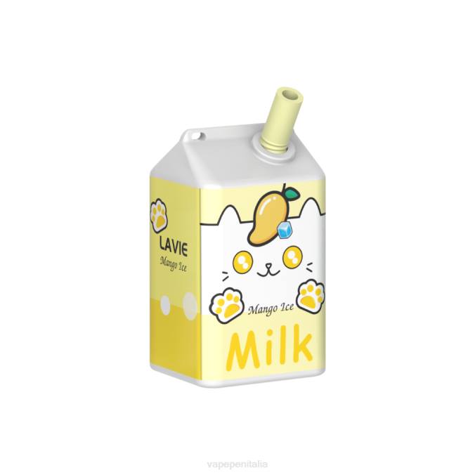 BZR4178 Vape In Italy - ghiaccio al mango LAVIE MILK 7000 sbuffi