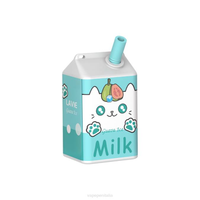 BZR4181 Vape Italia - ghiaccio di guava LAVIE MILK 7000 sbuffi