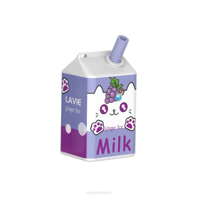 BZR4186 Vape In Italy - ghiaccio d'uva LAVIE MILK 7000 sbuffi