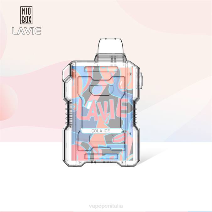 BZR4187 Vape Italia - ghiaccio alla cola LAVIE NIO BOX 9000 sbuffi