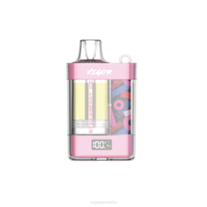 BZR41 Vape Italia - ghiaccio alla fragola LAVIE VIGOR 15000 sbuffi