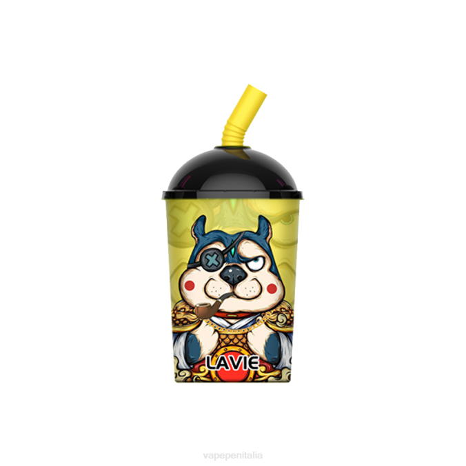 BZR4257 Vape Italia - latte di banane LAVIE Max Cup 8000 sbuffi