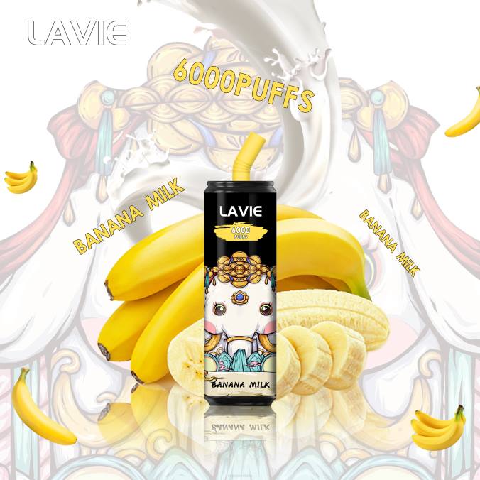 BZR4274 Vape In Italy - latte di banane LAVIE Coke BAR 6000 sbuffi