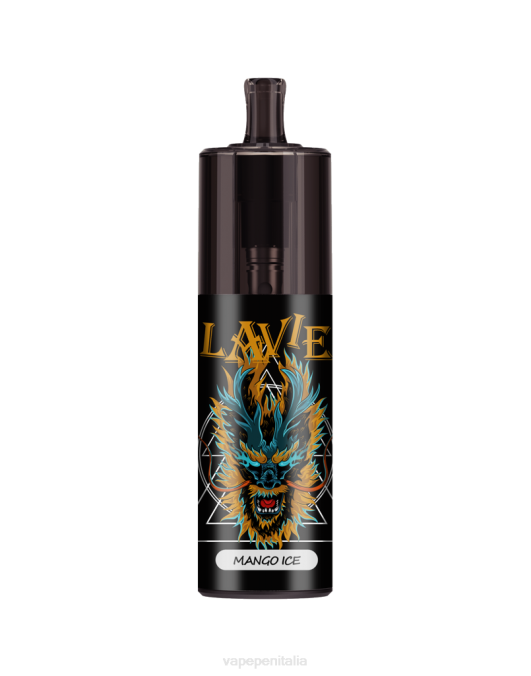 BZR4328 Vape In Italy - ghiaccio al mango LAVIE COLOUR BAR Controllo del flusso d'aria da 10.000 soffi