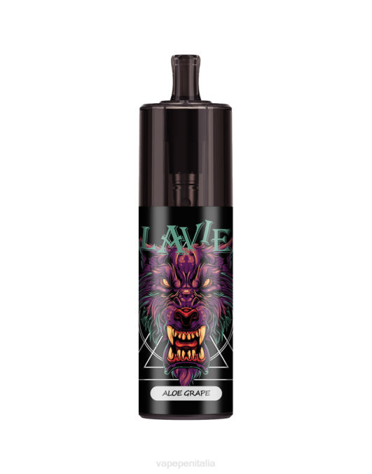 BZR4330 Vape In Italy - uva d'aloe LAVIE COLOUR BAR Controllo del flusso d'aria da 10.000 soffi