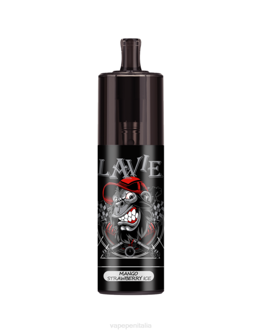 BZR4333 Vape Italia - gelato alla fragola e mango LAVIE COLOUR BAR Controllo del flusso d'aria da 10.000 soffi