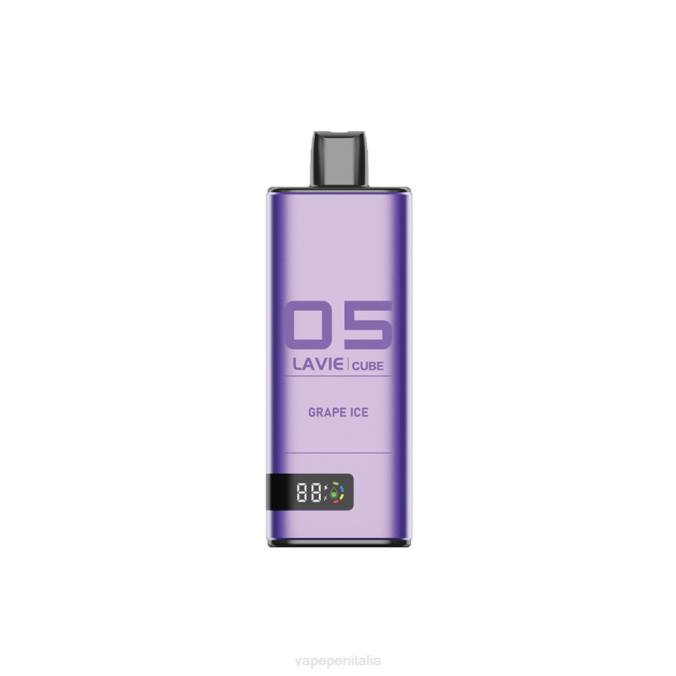 BZR439 Vape Italia - ghiaccio d'uva LAVIE Cube 20000 sbuffi
