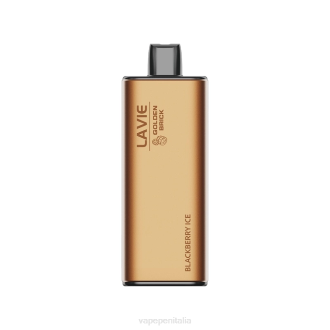 BZR453 Vape Italia - ghiaccio alla mora LAVIE GOLDEN BRICK 10000 sbuffi