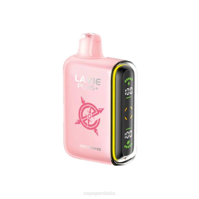BZR499 Vape Italia - succoso gelato alla pesca LAVIE PLUS 15000 sbuffi