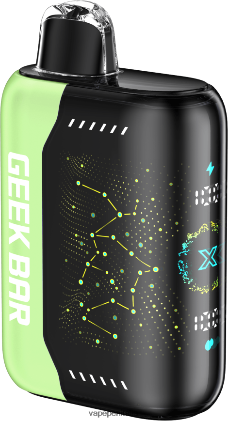 GEEK BAR impulso x LR2BBX15 ghiaccio alla mela acida E Cig Senza Nicotina